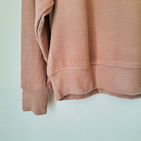 Balance Collection Women Top Pullover Hoodie Sweatshirt Beige Size Small  NWT - Picture 4 of 9